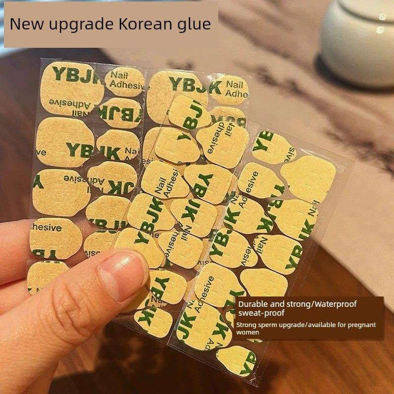 

Wear Armor M Jelly Glue Nail Stickers Strong High Viscosity Nail Shaped Piece Double-Sided Adhesive and Adhesive Waterproof Firm Detachable 7 168 stickers