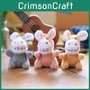 Donkey Cute Plush Keychain Stuffed Animal With Pp Cotton Fill For Kids Gift