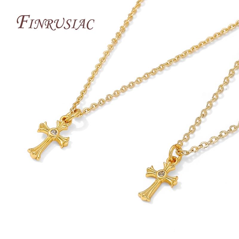 18K Gold Plated Jesus Cross Charms For Jewelry,Small Pendants For Earrings,DIY Bracelets Accessories,Jewelry Making Supplies