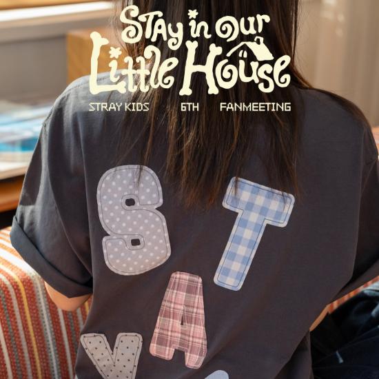 Vorbestellung Stray Kids 6. Fanmeeting Stay in Our Little House T-Shirt