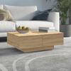 VidaXL Coffee Table Side Table Sofa Table End Table Living Room Furniture Interior Sonoma Oak 804178
