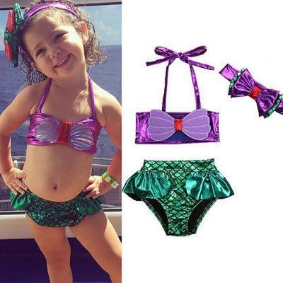 mermaid baby swimsuit