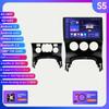 2din Android Autoradio for Peugeot 3008 AT MT 2009 - 2015 Bilradio Multimedia Videospiller GPS Navi Hovedenhet Carplay Auto 4G DSP Intelligent Skjerm
