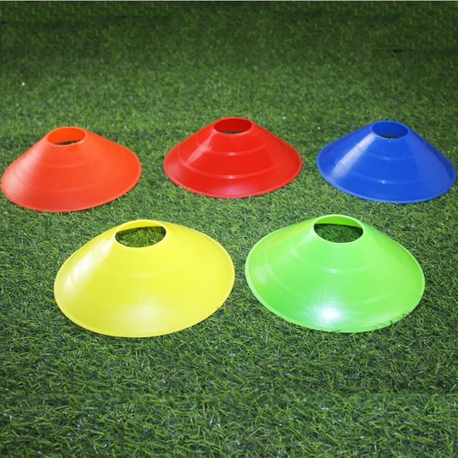 10-52pcs Logo Disc Thickened Logo Disc Football Training Equipment Basketball Obstacle Logo Cone Obstacle Pile Ice Cream Barrel