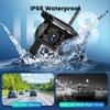 Hodozzy Wireless Backup Camera System HD Rear View Monitor with Blind Spot Super Night 1080P IP68 Waterproof Wireless Rear View Camera Wireless for