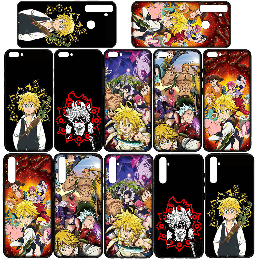 Case for iPhone 17 16 15 Xiaomi Poco F8 F7 X7 X6 M8 C85 C75 C71 Redmi Note 14 13 12 11 Pro Max A3 14C 13C 15C Comics Seven Deadly Sins Meliodas Cover