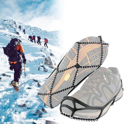 1 par överdrag Ice Crampons Walk Traction Halkfri Hög elastisk klättring