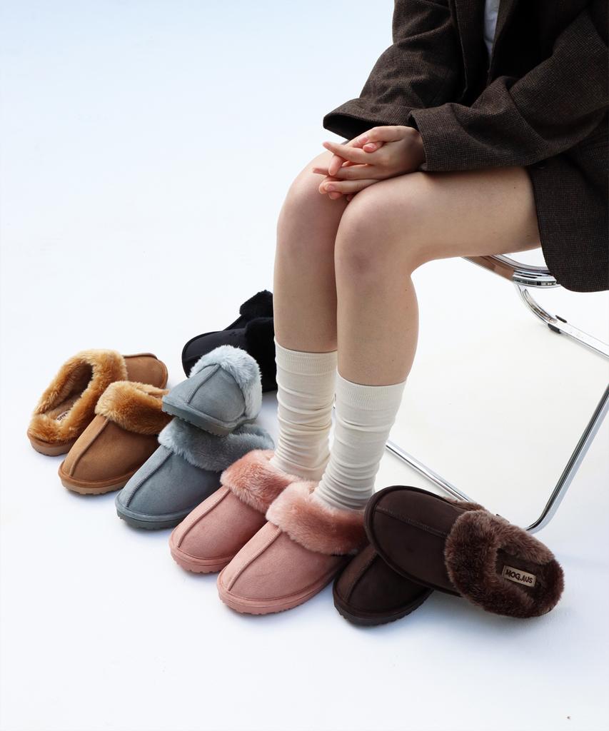 Mogaus Basic Fur Slippers 5 Colors