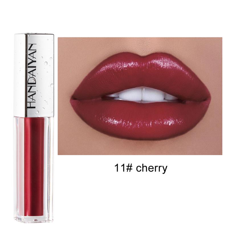 HANDAIYAN 12 Colors Lip Gloss Lce Cream Velvet Matte Lasting Moisturizing Lipstick Lip Glaze