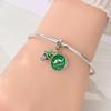 Exquisite 925  Silver The Frog Prince Beads & Cactus Dangle Charm Fits Bracelet Boutique Green Pendant Gifts
