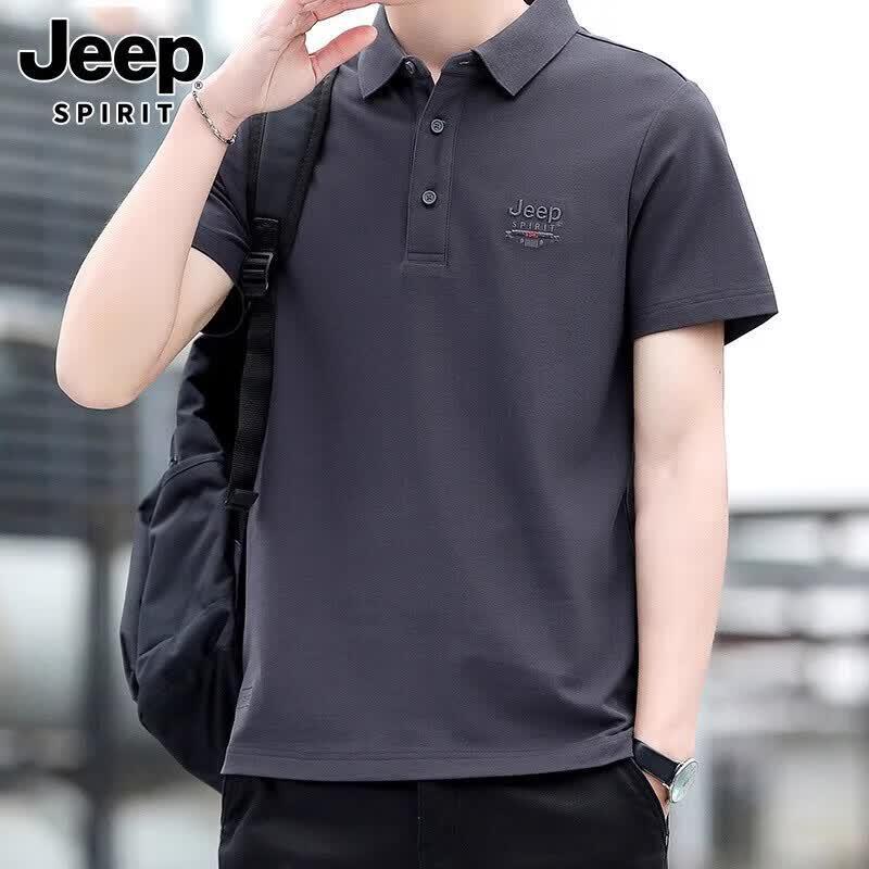 JEEP SPIRIT Men s 2026 Summer Polo T-Shirt XL
