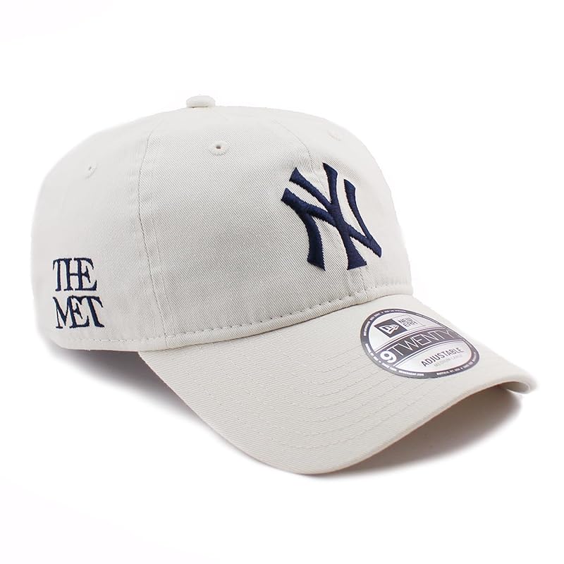 

THE MET new era cap 9TWENTY new york yankees MLB METROPOLITAN MUSEUM OF ART STRAPBACK CAP IVORY SM