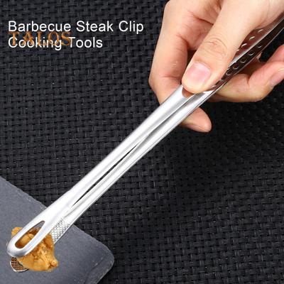 BBQ Clip Hollow Out Clip-food 304 Stainless Steel Durable Barbecue Steak Clip Cooking Tools Home Supplies