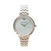 AR11158 Quartz White and Pink Watch, Gold, Women's [Used]