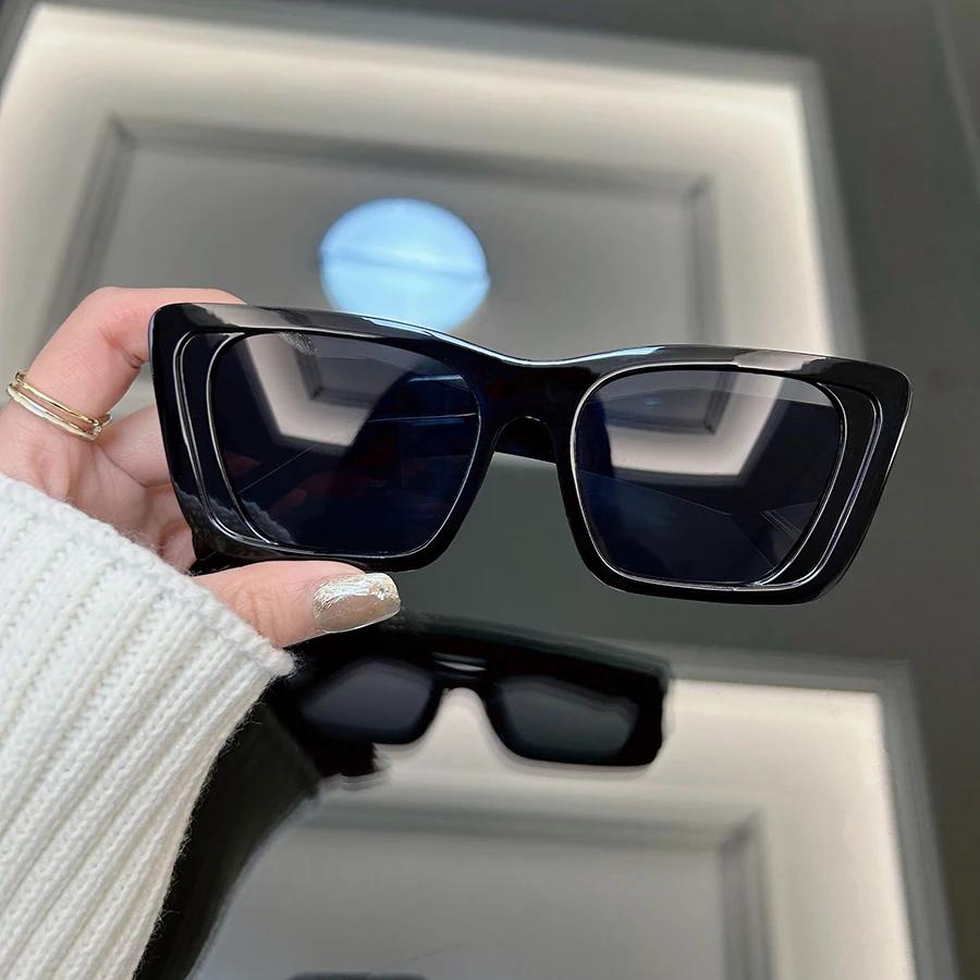 Square Vintage Sunglasses Women Men Fashion Retro Sun Glasses Female Male Mirror Fashion Travel Punk Outdoor