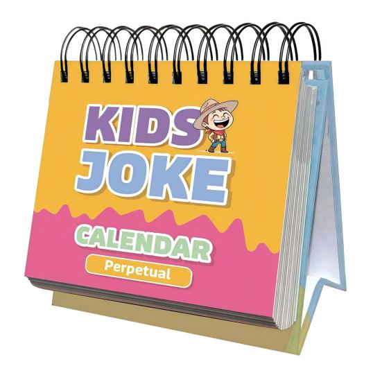 2026 Daily Kids Joke Off Pages Puns And Jokes with Daily Calendar Tear Small Desk Calendar