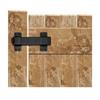 7.5 Inch Sliding Gate Latch Matte Finish Metal For Garden Fences Farm Sheds Barn Doors And Wooden Exterior Doors