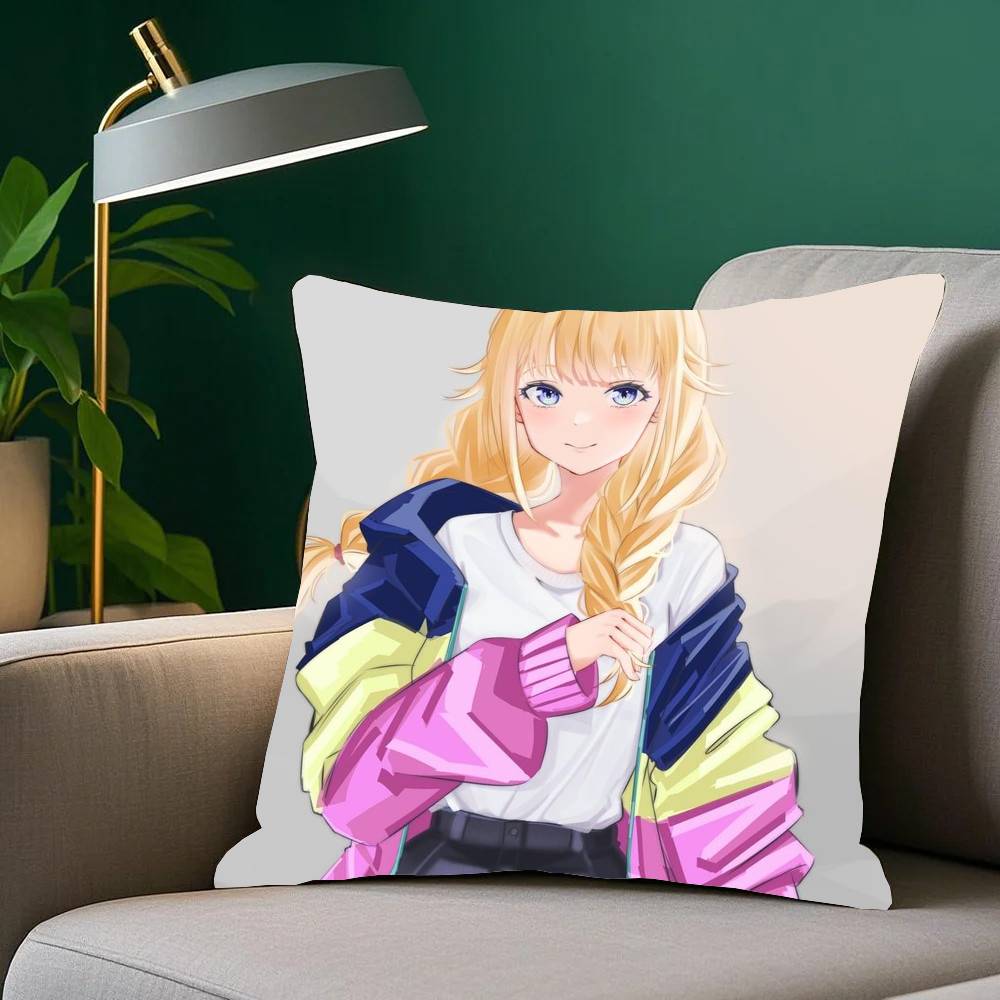 Anime Ya Boy K-Kongming! Pillow Case Home Decor Throw For Sofa Bed Car Room Decor Gift Idea
