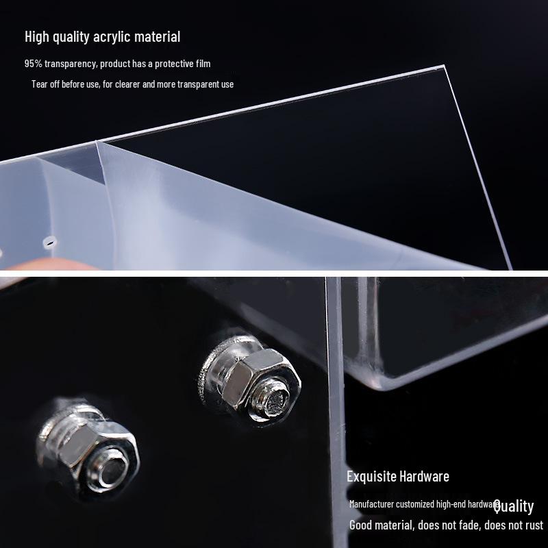 Clear Acrylic Pen and Pencil Holder Display Stand