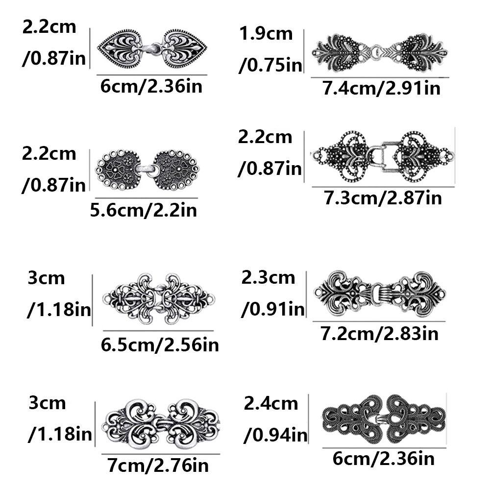 Vintage Style Cape Cloak Fastener Anti Slip Shawl Clasp Retro Chinese Sweater Clip  Blouse Collar