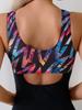Women's Quick-Drying European American Racing Swimsuit: Sporty, Conservative, One-Piece Competition Swimwear