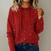 Sequin Sweaters For Women Long Sleeve Crewneck Baggy Sparkly Glitter Hoodies Fashion Elegant Plus Size Party