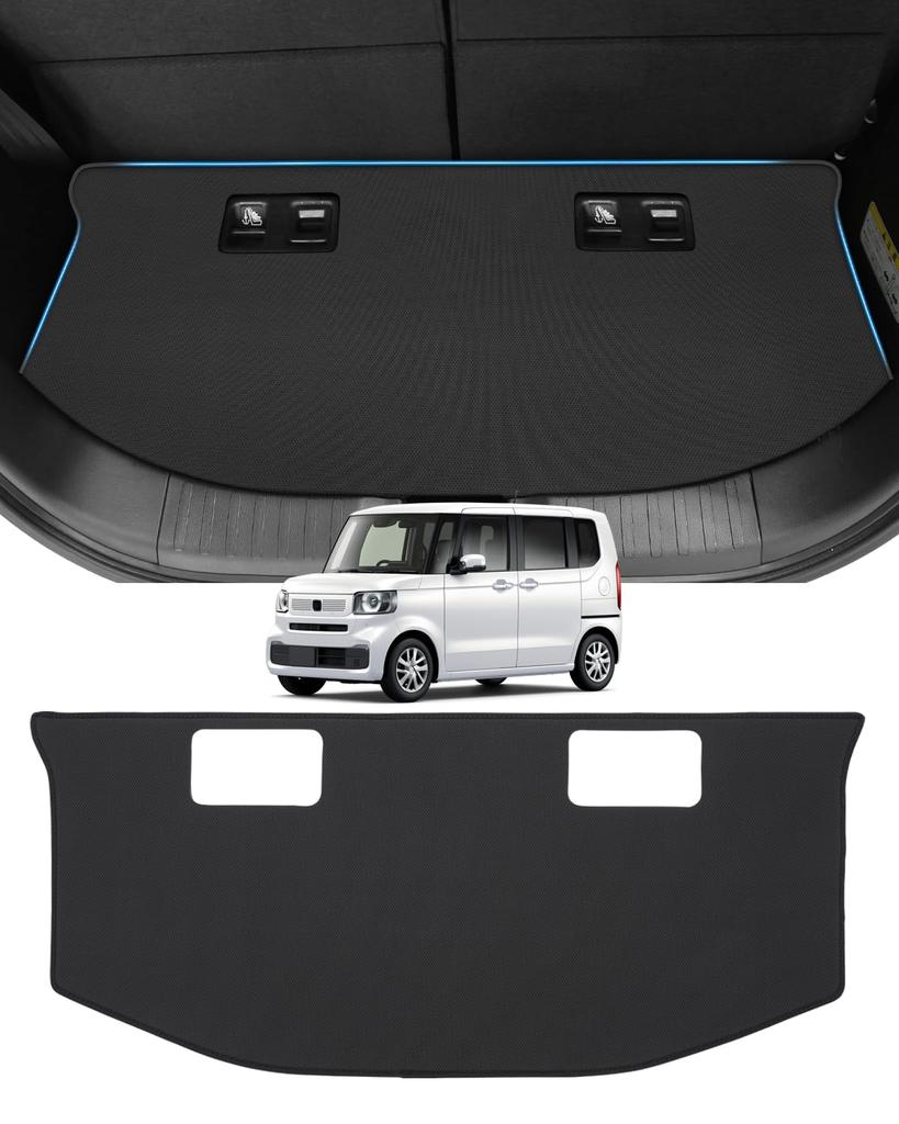 Mixsuper Compatible with Honda New NBOX JOY 2D Trunk Luggage JOY Luggage Cargo Mat Turbo Joy Custom Waterproof Mat with PVC Rollable Abrasion Stain