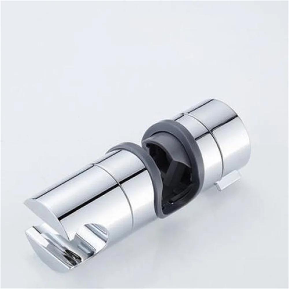 

22~25mm Universal ABS Plastic Shower Slide Rail Bar Holder Bathroom Accessories Adjustable Clamp Holder Replacement Bracket