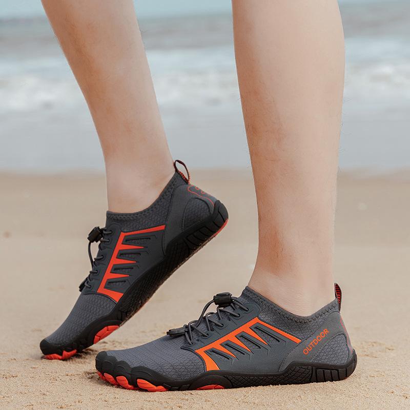 Traceway shoes 2025 new men and women couple fitness yoga shoes outdoor quick-drying beach wading diving swimming shoes