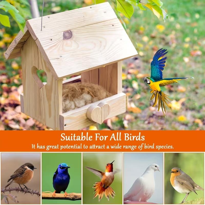Bird Nesting Material for Finch, Canary Nest Cage / Aviary In Options
