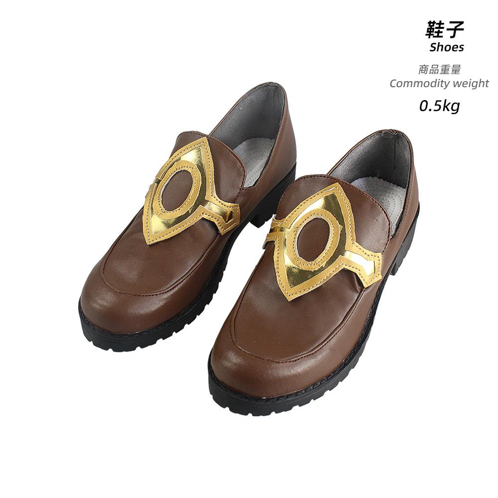 Genshin Impact Hu Tao Cosplay Costume Full Set With Wig Hat Rings Badge Socks Wangsheng Hall Master For Anime Game Cosplay Party