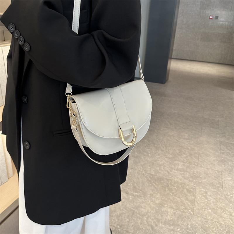 Trendy Pu Leather Saddle Bag For Women In Multiple Colors Perfect For Everyday Use