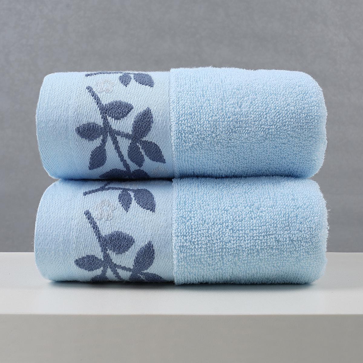 

Pure Cotton Absorbent Household Washcloth and Face Towel Gift Box 34x74 cm