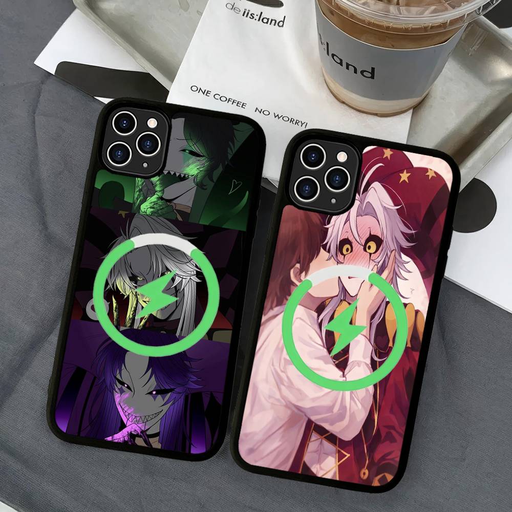 Anime The Freak Circus Pierrot Phone Case For IPhone 13 14 15 11 12 16 17 Pro Max Plus For Magsafe Magnetic Shell