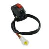 2x Motorcycle Switches Horn Button Turn Signal Electric Fog Lamp Light Start Handlebar Controller Switch for 300cc 600cc