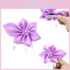 Unique And Cute Isabella Purple Bow Head Flower For Girls' Hair Decoration