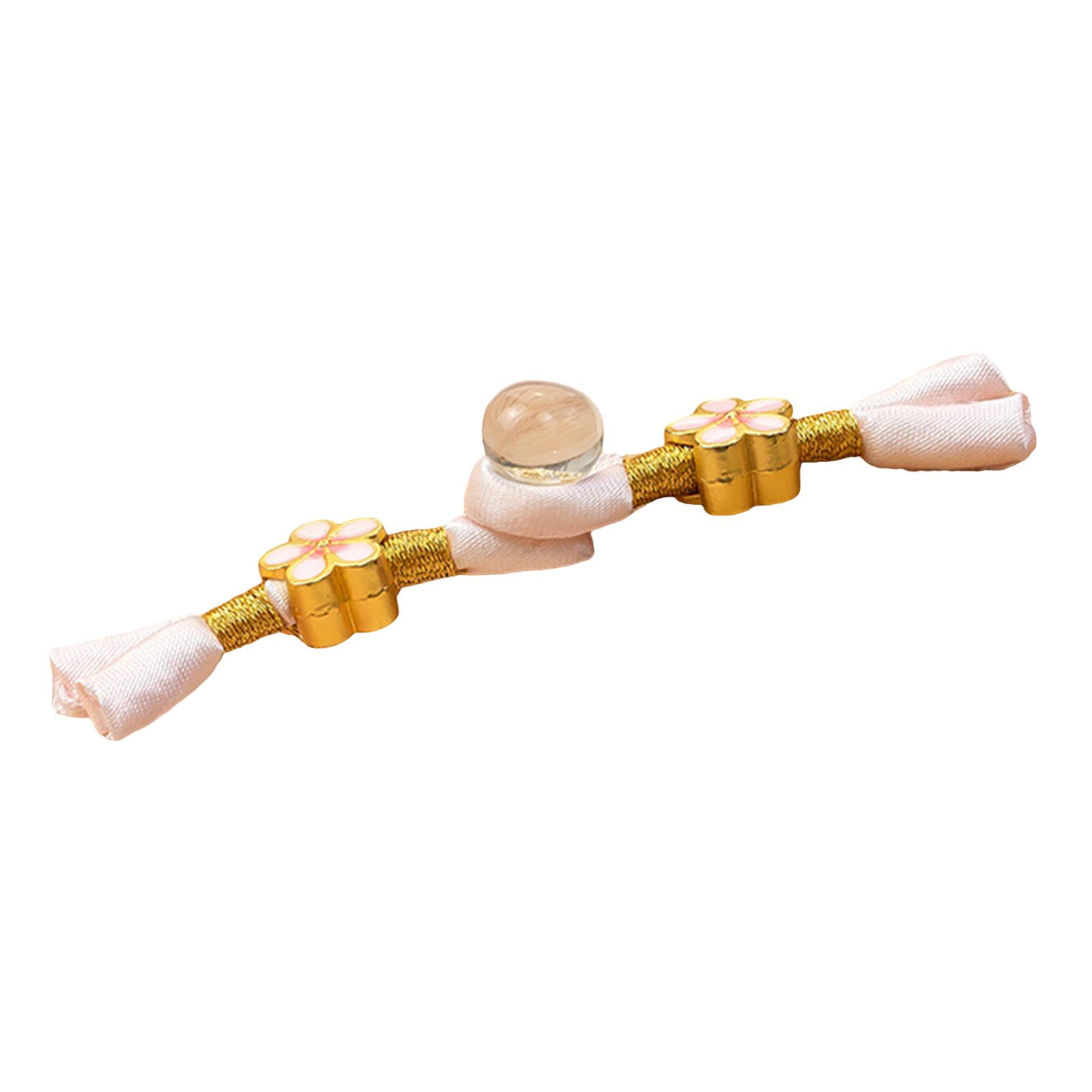 

Fringed Sewing Closure Buttons Bead Frog Fastener Buckles for Tang Suit Dance Dress Chinese Cheongsam Garment Decoration D