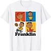 Peanuts Franklin Armstrong Grid T-Shirt, Blue, Small