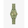 Limited-Edition Petite Lexington Green-Tone Watch MK7517LE