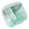 Lipstick Holder Organizer Dustproof Large Capacity Clear Display Storage Stand with Mirror for Table