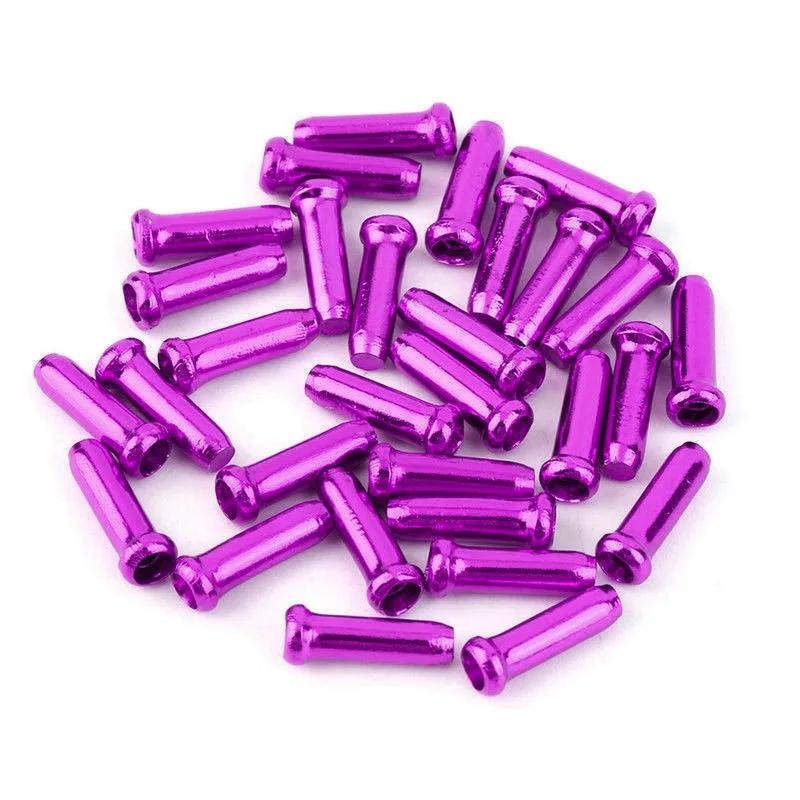 Terminal Housing Ferrules Bicycle Brake Shifter Inner Cable Tips Crimps for Mtb Aluminium Alloy Bicycle Brake