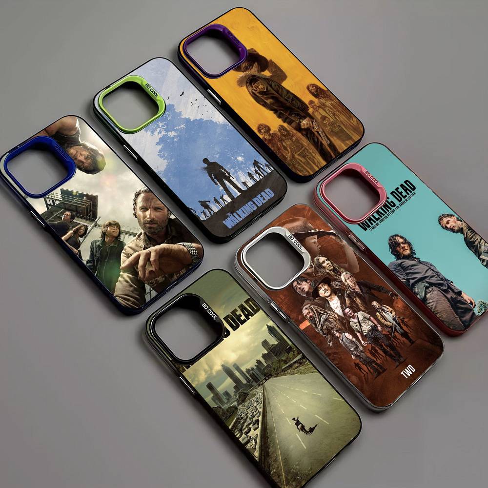 Horror The W-Walking D-Dead TV Phone Cases For IPhone 17 16e 15 14 13 12 11 Plus Pro Max ProMax Colorful Covers
