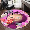 Personalized M-Masha and the Bear Round Chair Office Rug - Perfect for Mat, Office Chair & More - Ideal Gift for Birthdays and Holidays