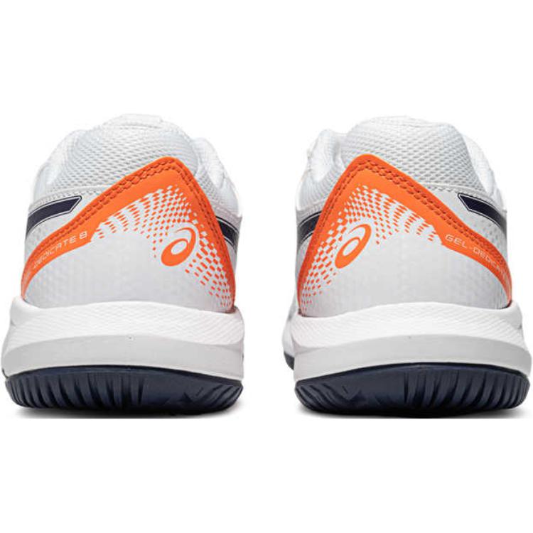 Asics Gel Dedicate 8 GS White Indigo Fog Kids Sneakers 1044A077-104