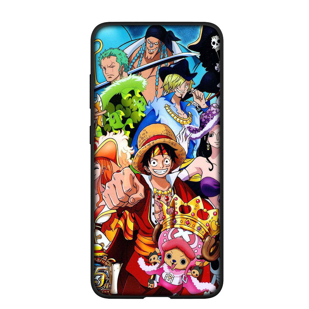 Phone Case for iPhone 17 15 16 Plus Redmi Note 14 12 11 13 Pro Max Huawei P30 P20 Lite OPPO A60 A40 A80 A18 Trafalgar Law Poster Luffy One Piece Cover