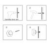Wall Hooks Wood Clothes Coat Hook Screw Design Key Holder Hooks For Hanging Beech Wood Hat Clothes Rack Nordic Home Accessories