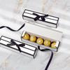 10Pcs Valentine'S Day Simple Long Butterfly Knot Chocolate Candy Paper Box Korean Style Single Grid Wedding Favor Box