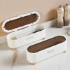 With Lid Cover Tableware Storage Holder Spoon and Chopstick Organizer  Dining Accessories