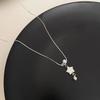 French Summer Shell Star Pearl Pendant Necklace For Women Fashionable Personalized Daily Accessory Party Jewelry Birthday Gifts