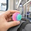 Sensory Spiky Ball 3D Printed Toy, Stress Relief Mini Textured Ball, Desk Reliever Massage Decompression Toy for Home Office School Anxiety
